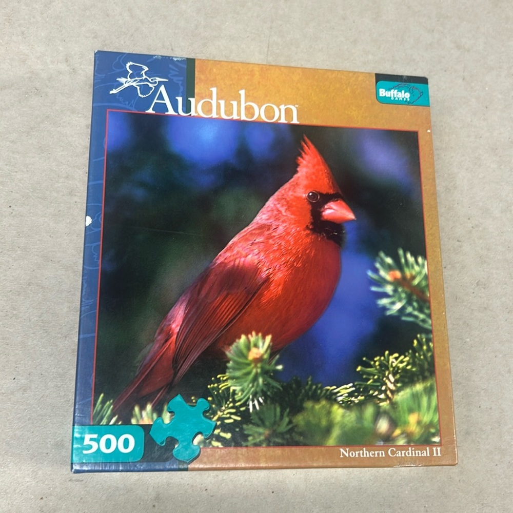 Audubon Northern Cardinal puzzle